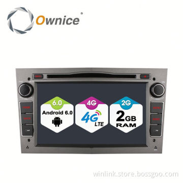 Ownice Android 6.0 Cortex A53 4core DVD GPS radio for Opel Astra Antara Corsa support OBD DVR 4G LTE